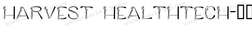 HARVEST HEALTHTECH字体转换